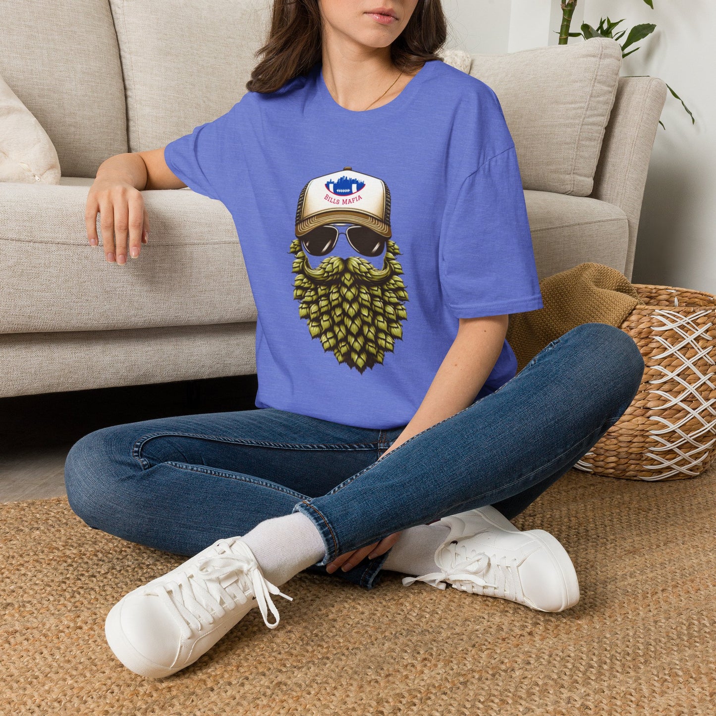 Buffalo Bills Beer'd, Buffalo Bills Beer Unisex T-Shirt, Buffalo Bills Tee, Football Shirt, Beer Lover Gift, Game Day Apparel