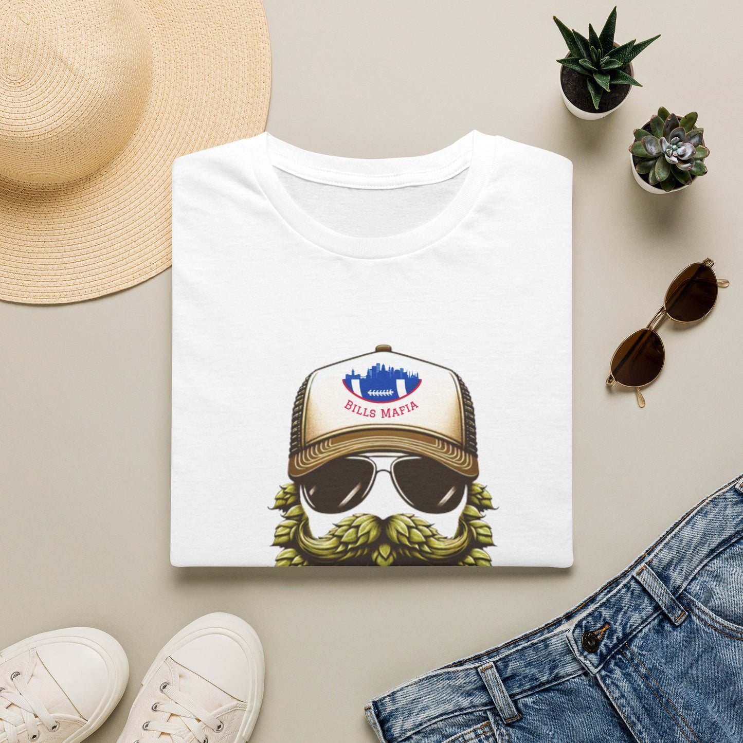 Buffalo Bills Beer'd, Buffalo Bills Beer Unisex T-Shirt, Buffalo Bills Tee, Football Shirt, Beer Lover Gift, Game Day Apparel